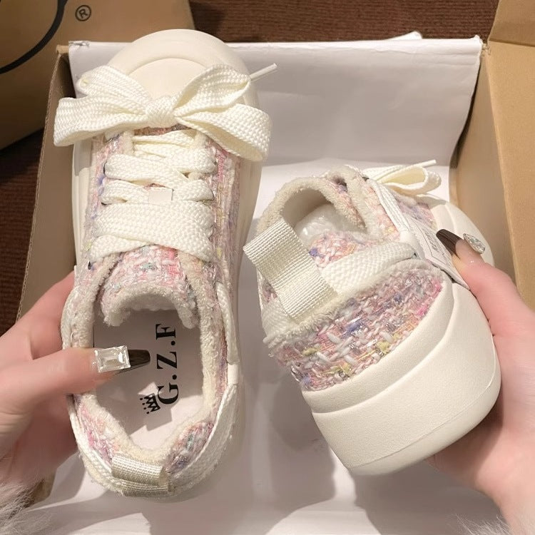 Women Sneakers with innovative transparent filling and fashionable lacing details Mune Fashion
