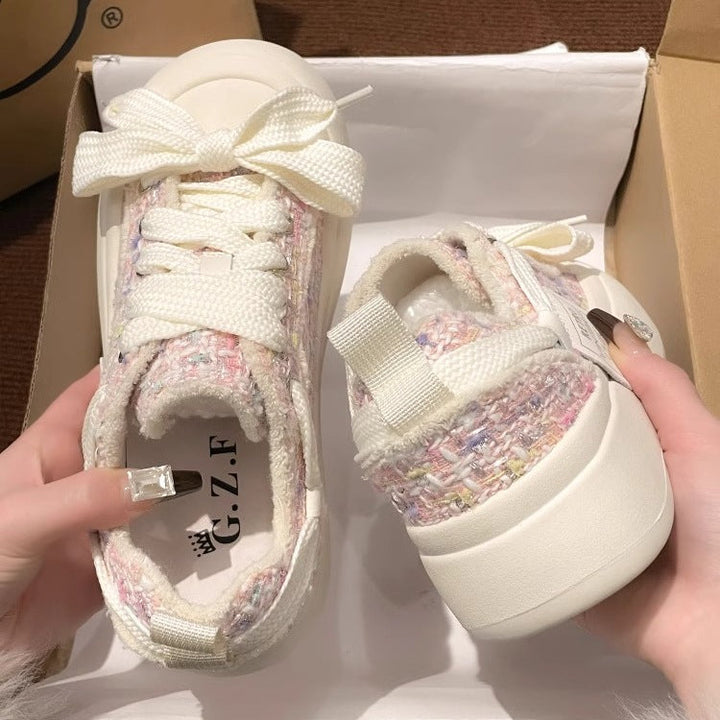 Women Sneakers with innovative transparent filling and fashionable lacing details Mune Fashion