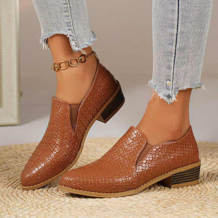 Ladies Elegant Slipper with Structure Design Mune Fashion