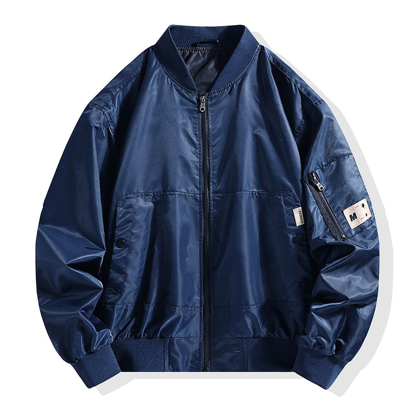 Men's Sporty Lightweight Bomber Jacket Mune Fashion