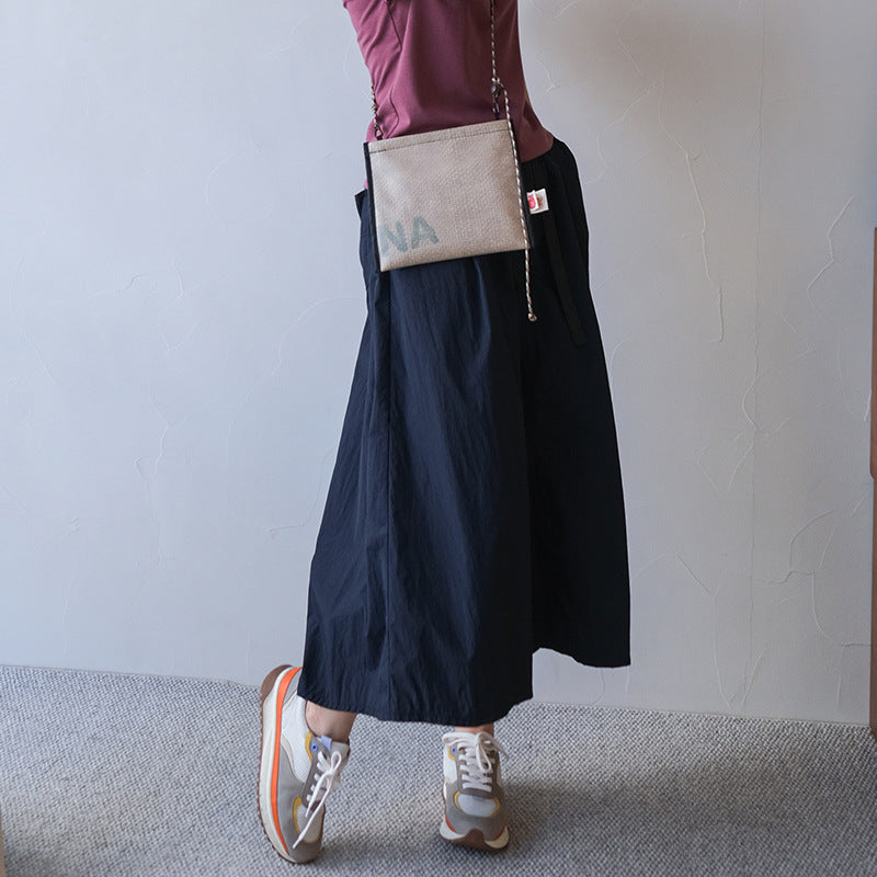 Women Elegant and Casual Maxi Skirt Drune