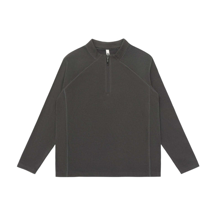 Unisex Half-zip sweatshirt with turtleneck and raglan seams Mune Fashion