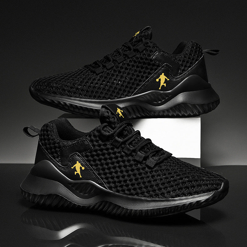 Men's Lightweight Breathable Knit Training Sneakers with Ergonomic Memory Sole Mune Fashion
