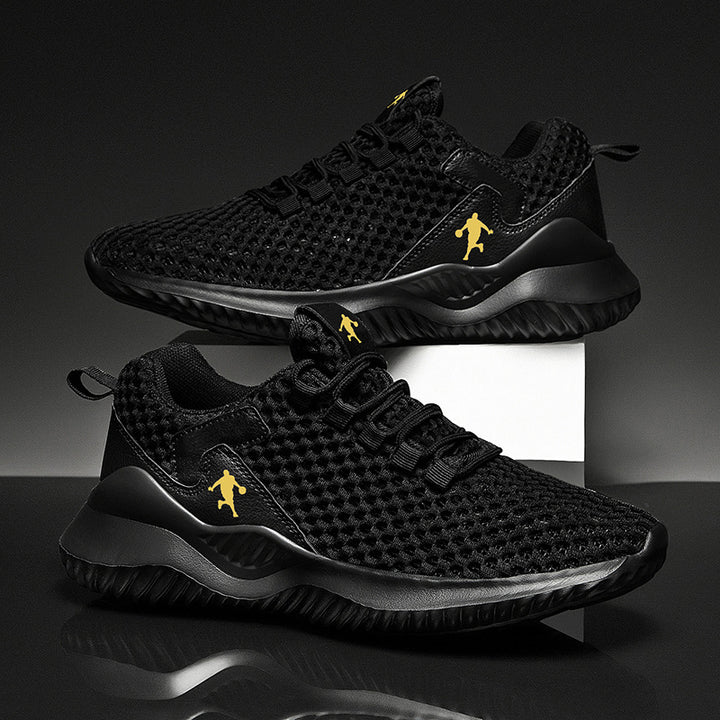 Men's Lightweight Breathable Knit Training Sneakers with Ergonomic Memory Sole Mune Fashion