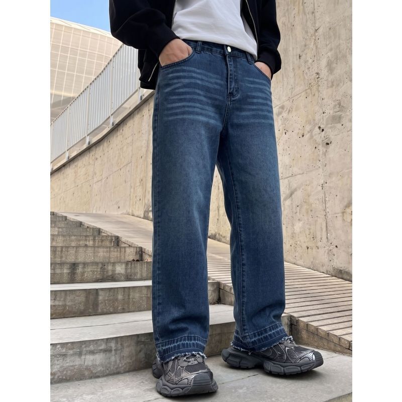 Men's Casual Loose-Fit Jeans Mune Fashion