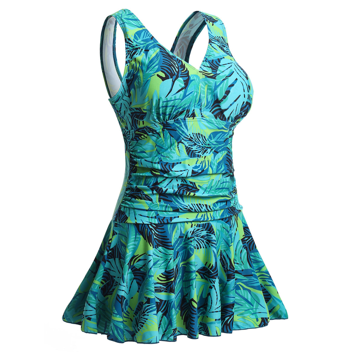 Women’s swimsuit with ruffle details and fresh cherry pattern Mune Fashion