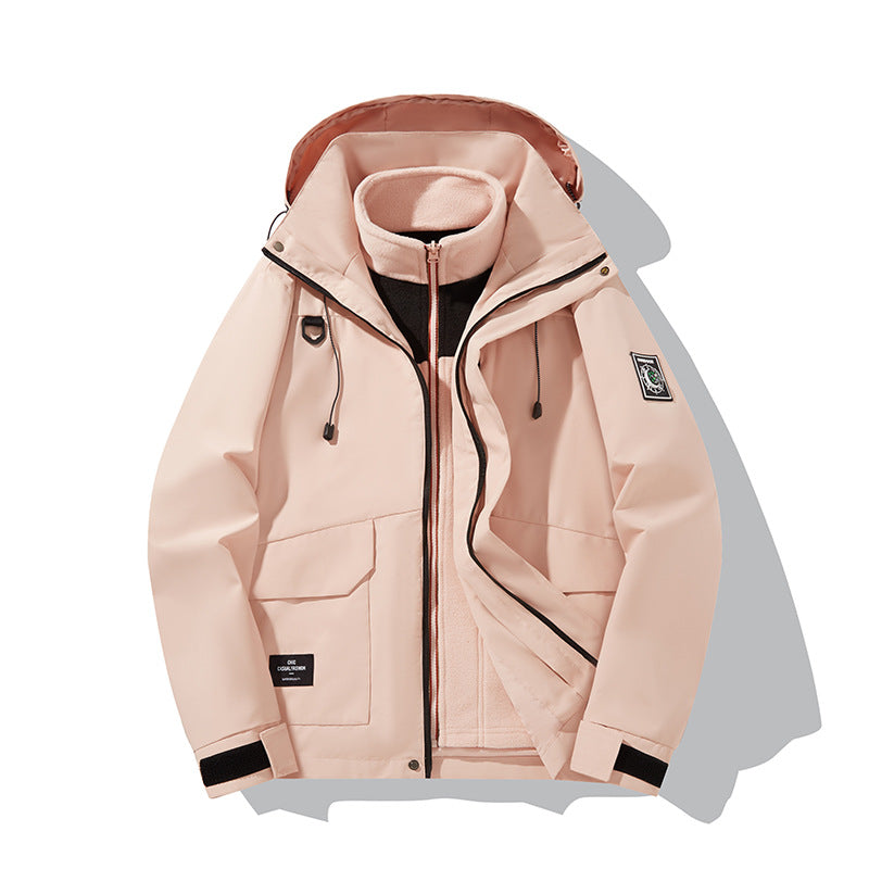 Men's Waterproof Outdoor Jacket with Hood Mune Fashion