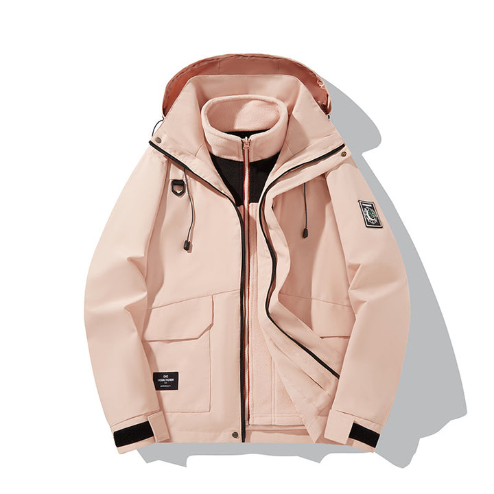 Men's Waterproof Outdoor Jacket with Hood Mune Fashion