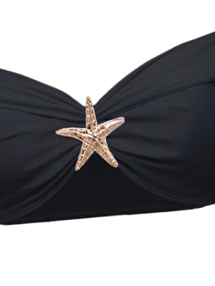 Women's Elegant Bikini Set with Wrap Skirt Mune Fashion