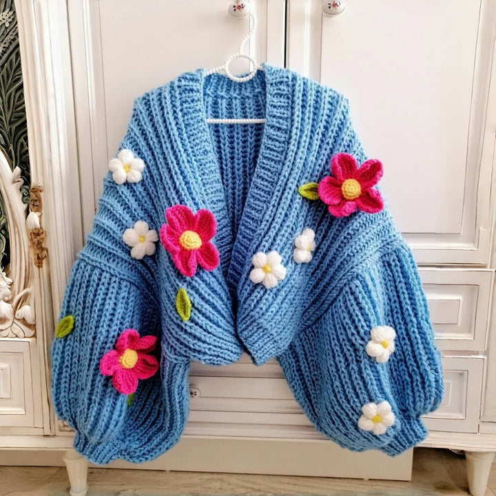 Women Playful Floral cardigan