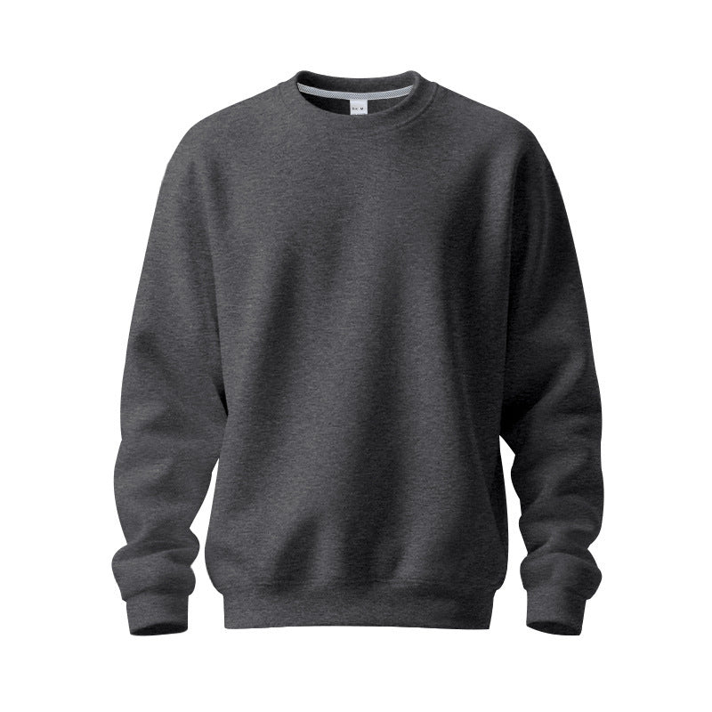 Men's oversized crew neck sweatshirt made of soft cotton fleece with ribbed cuffs Mune Fashion
