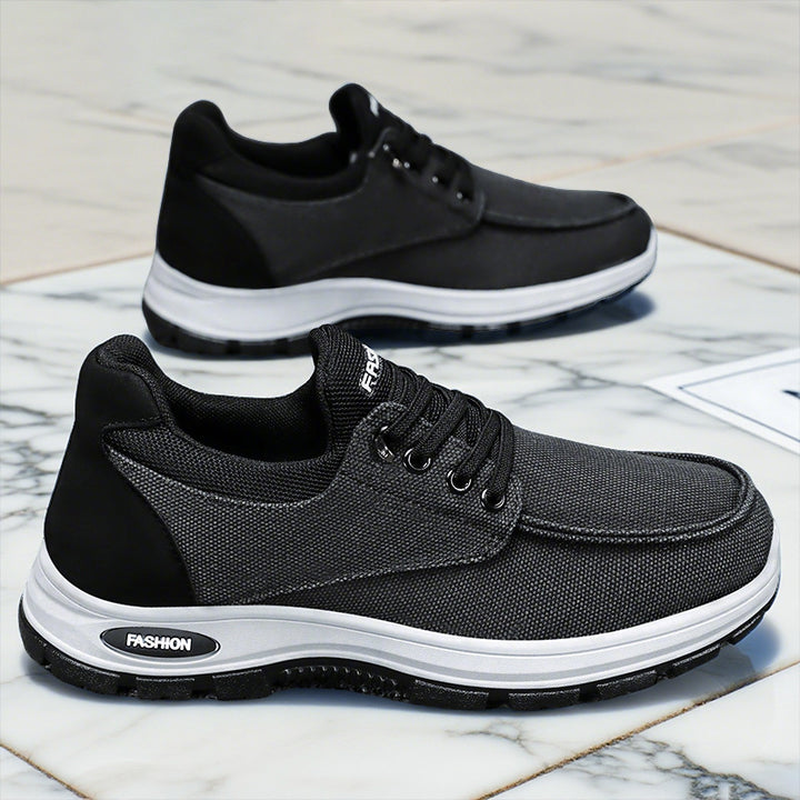 Men's robust leisure outdoor sneakers with reinforced toe cap, profiled rubber sole and cushioning EVA midsole Mune Fashion