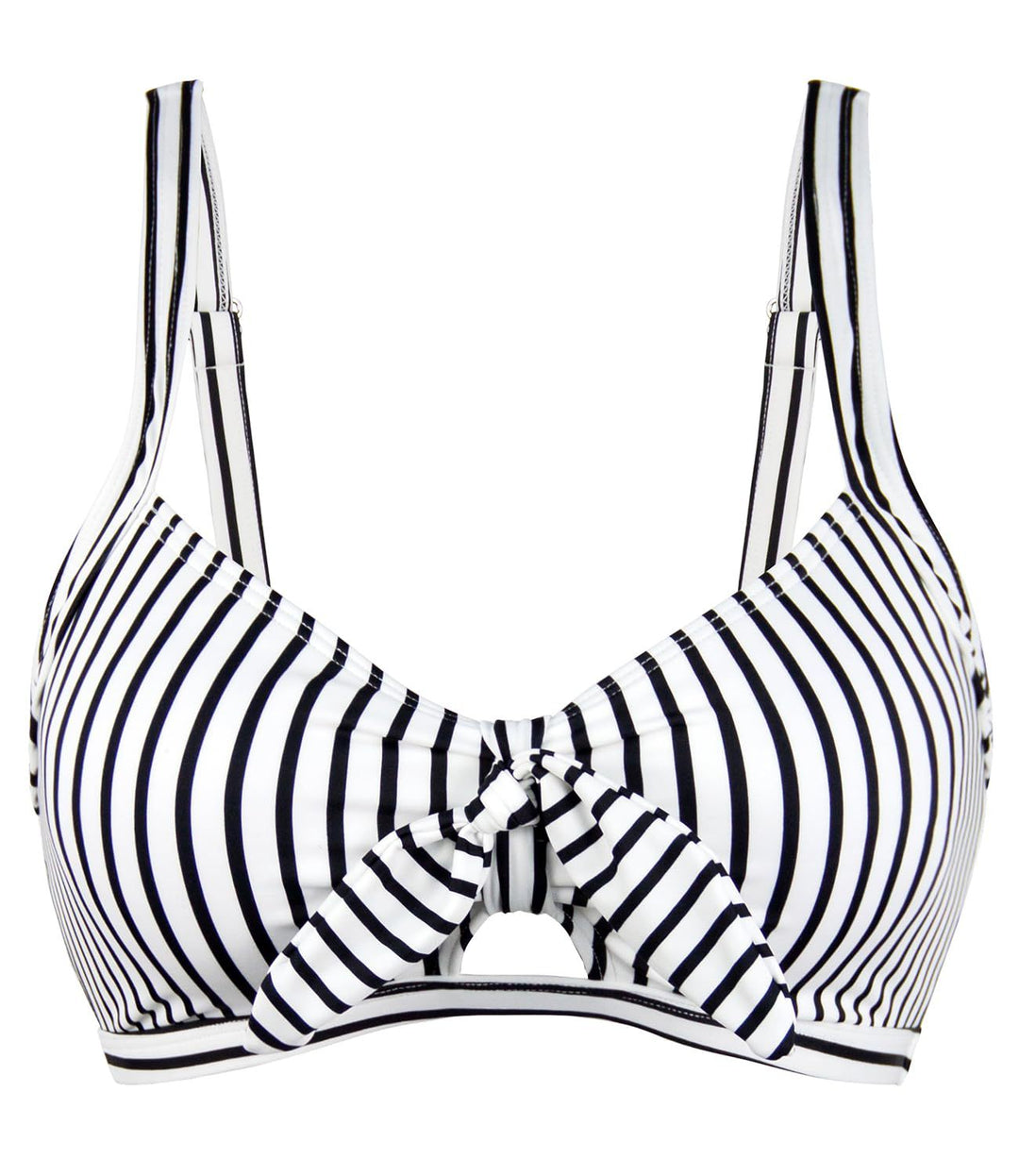Women's Sporty Bikini Top with Stylish Knot Detail Mune Fashion