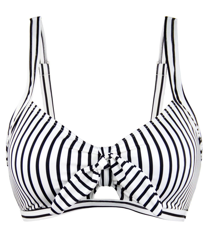 Women's Sporty Bikini Top with Stylish Knot Detail Mune Fashion