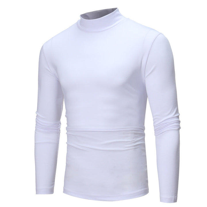 Men's Elegant Turtleneck T-Shirt Made Of Soft Jersey Mune