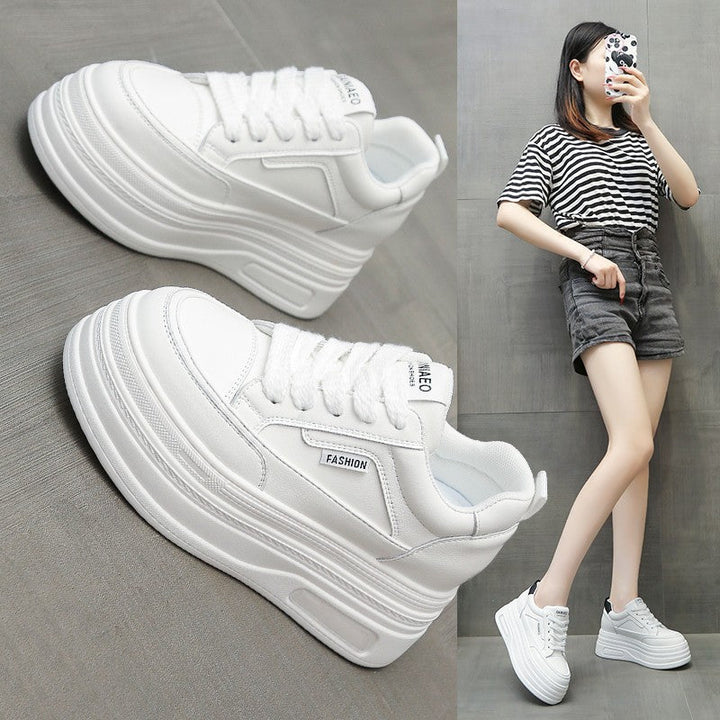Women's Platform Sneakers with Ergonomic Sole and Fashionable Design Mune Fashion