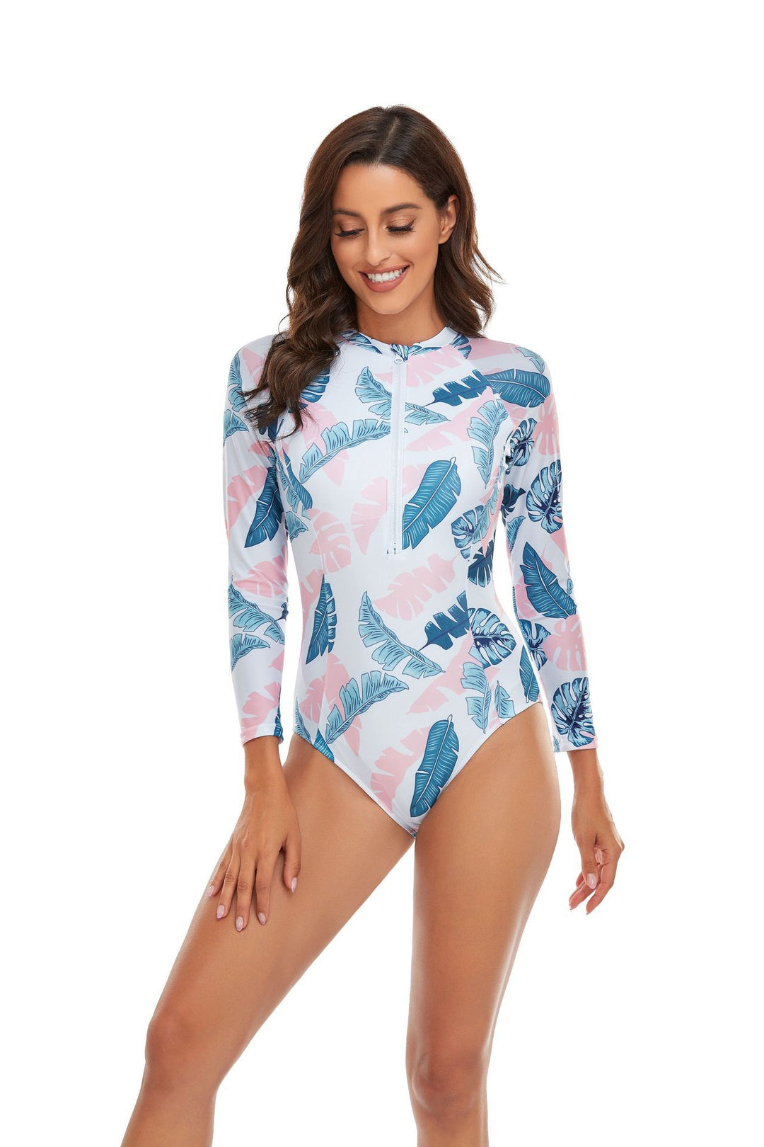 Women's Long Sleeve Swimsuit with Sporty Fit Mune Fashion
