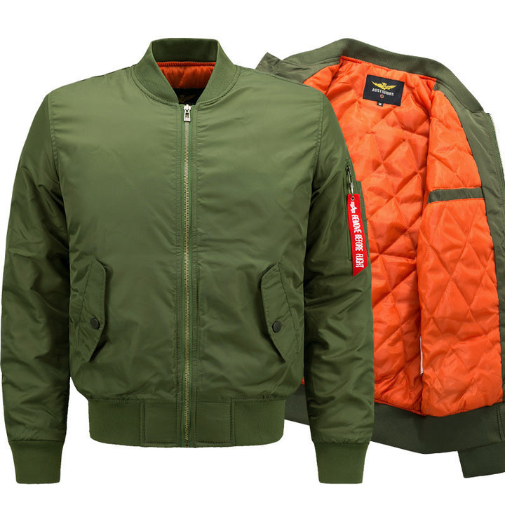 Men's Padded Bomber Jacket in MA-1 Style Mune Fashion
