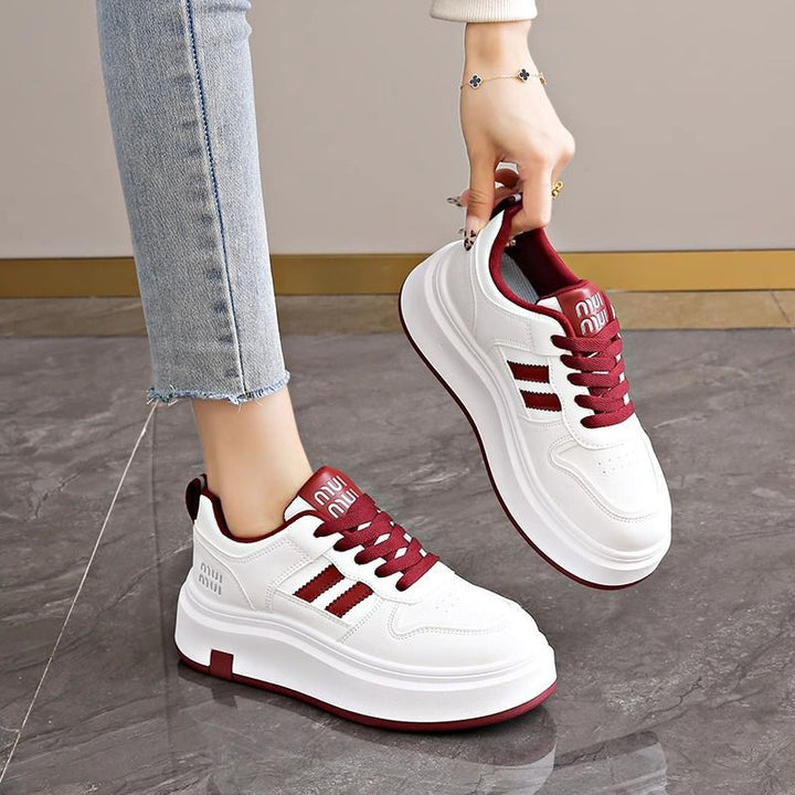 Women Sports Sneakers with Double Cushioning and Breathable Mesh Top Mune Fashion