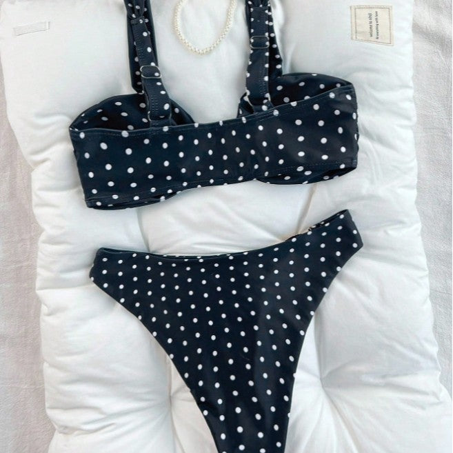 Women's bandeau bikini set with shell detail Mune Fashion