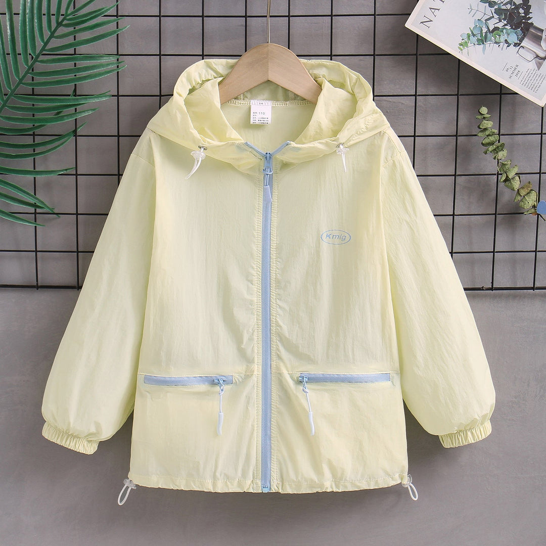 Women's nan ultra-light hooded windbreaker with zippered pockets Mune Fashion