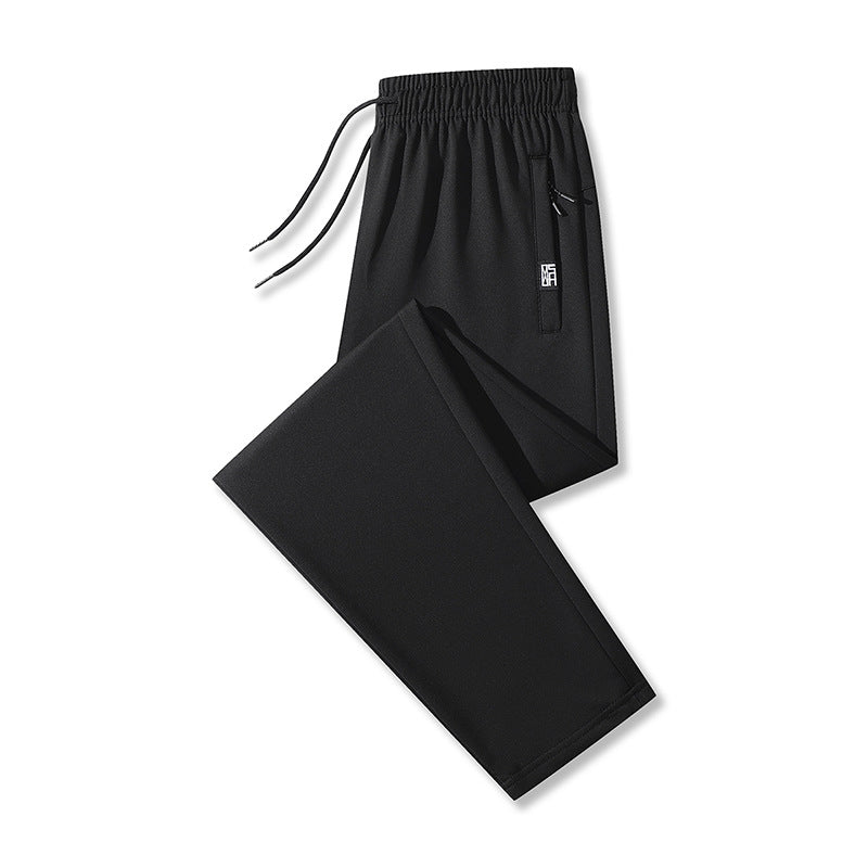 Men's Athletic Training Pants with Adjustable Waistband