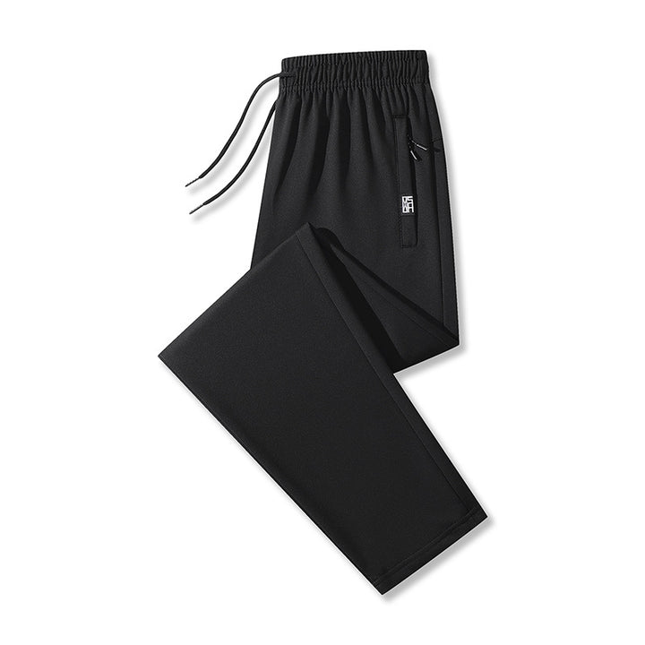 Men's Athletic Training Pants with Adjustable Waistband