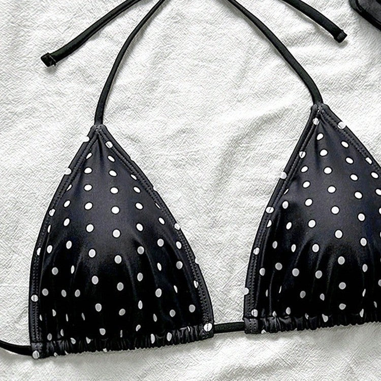 Women's triangle bikini with exciting polka dot design Mune Fashion
