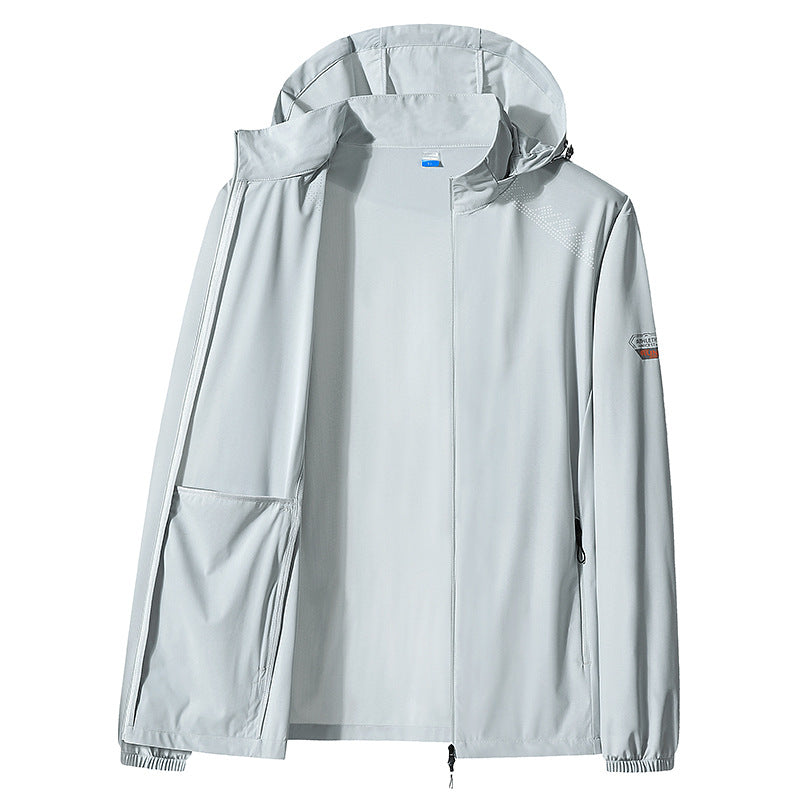 Men's Lightweight Functional Jacket with Hood
