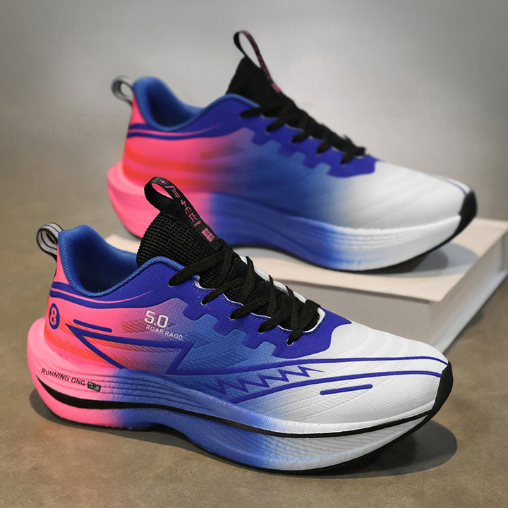 Unisex lightweight competition running shoes with reactive cushioning and sock-like shaft Mune Fashion