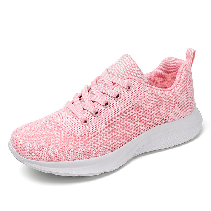 Women’s light knit everyday sneaker with seamless mesh upper material and cushioned comfort insole Mune Fashion