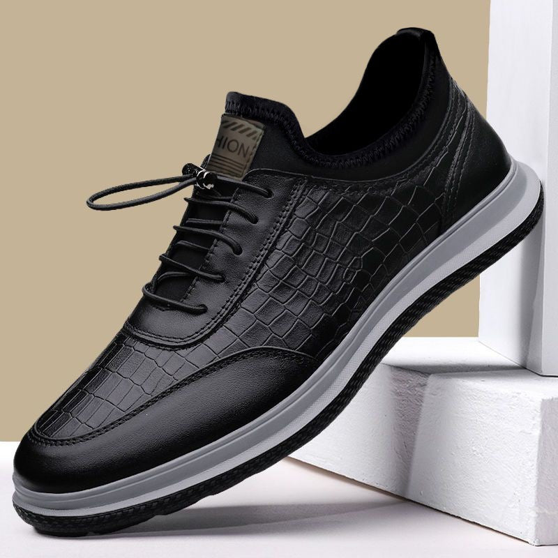 Men Elegant and Stylish Leather Sneakers Mune Fashion