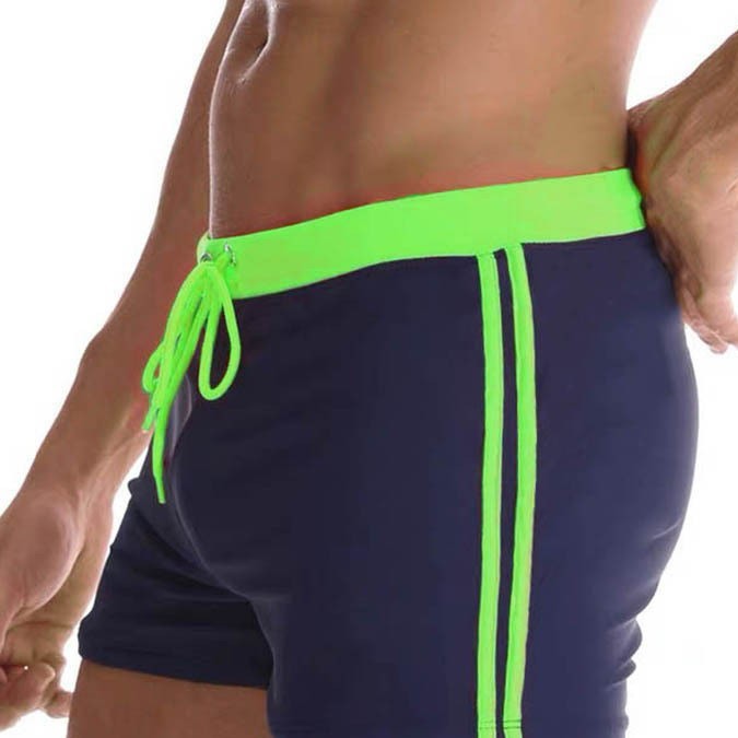 Men's swim shorts with cheerful contrast elements Mune Fashion