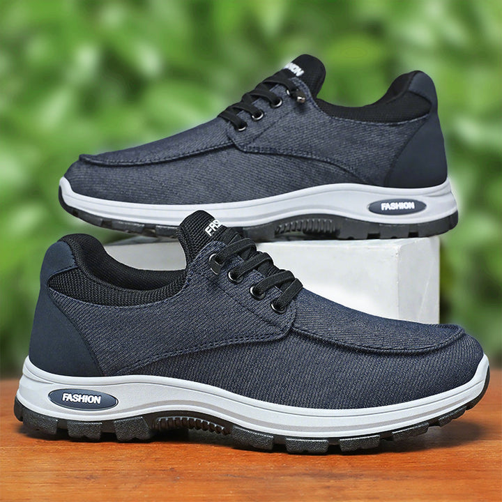 Men's robust leisure outdoor sneakers with reinforced toe cap, profiled rubber sole and cushioning EVA midsole Mune Fashion
