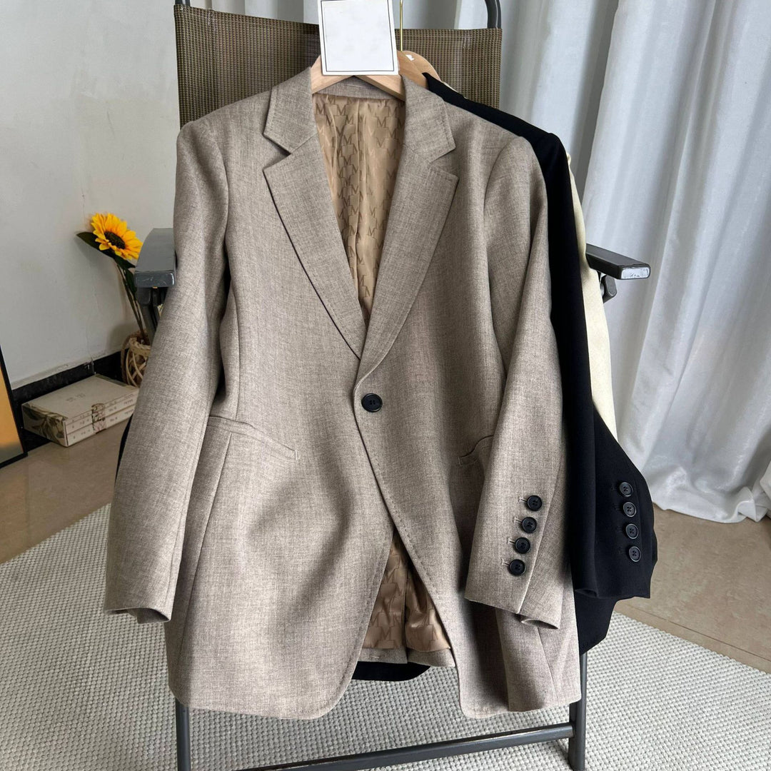 Women Elegant Blazer with Classic Cut Mune Fashion