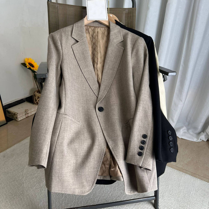 Women Elegant Blazer with Classic Cut Mune Fashion