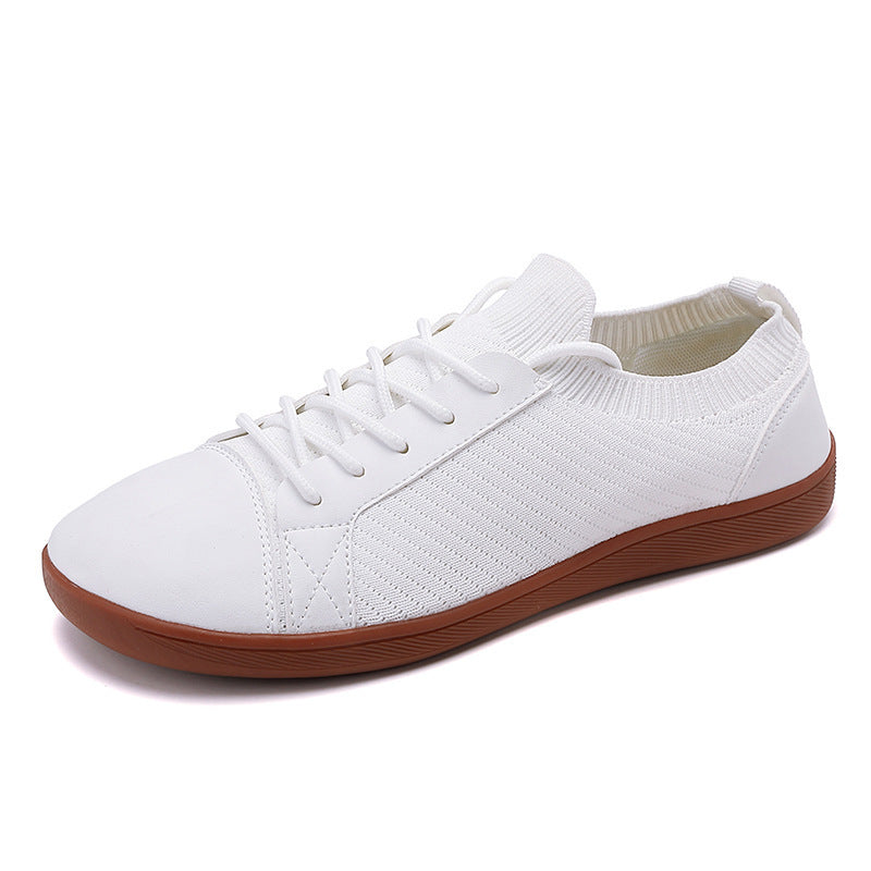 Women's knitted slip-on sneakers with elastic shaft and padded comfort sole Mune Fashion