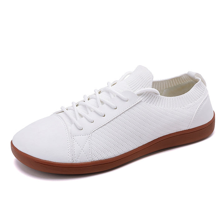 Women's knitted slip-on sneakers with elastic shaft and padded comfort sole Mune Fashion