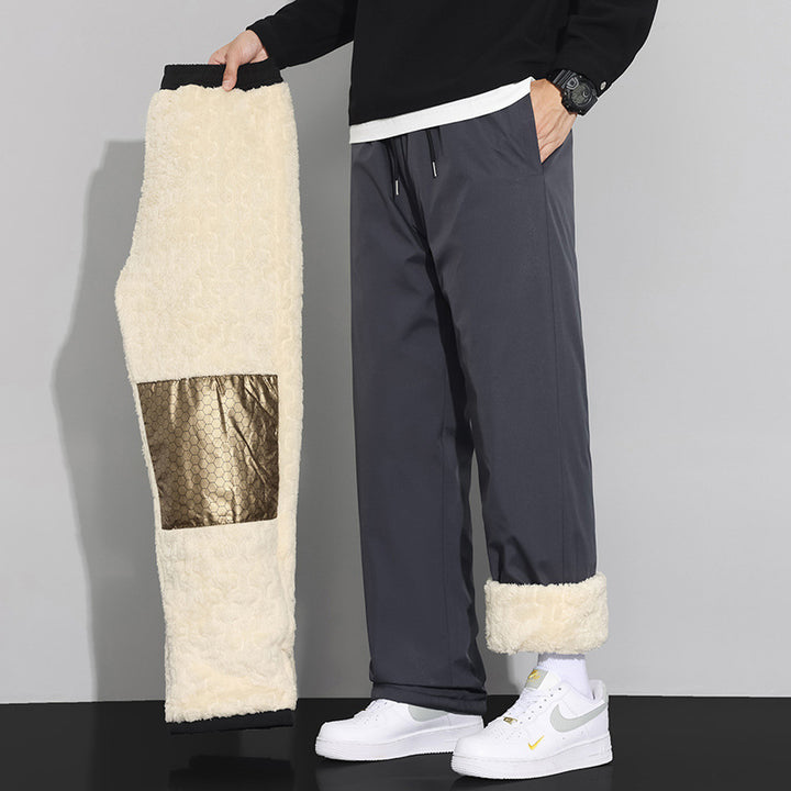 Men's Sporty Fleece Pants with Innovative Inserts