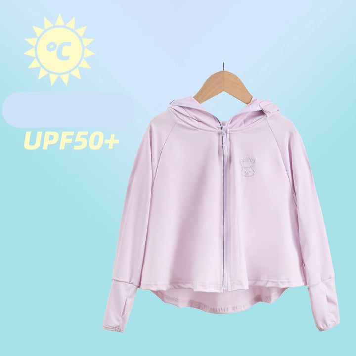 Women's sporty UV protection jacket with hood Mune Fashion