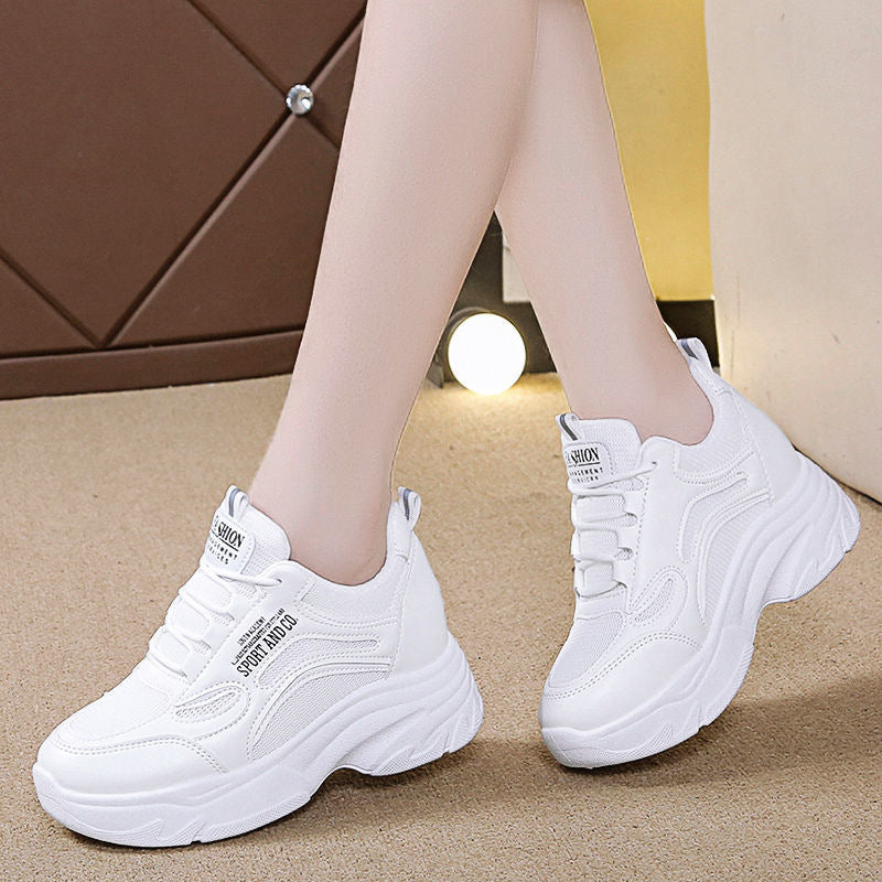 Women's Sporty Chunky Sneakers with Breathable Upper Material from Mune Fashion