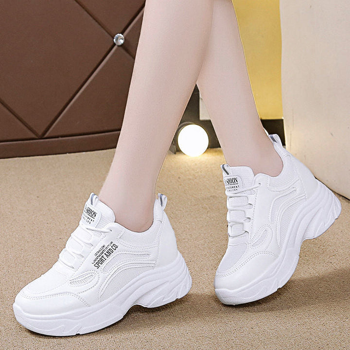 Women's Sporty Chunky Sneakers with Breathable Upper Material from Mune Fashion