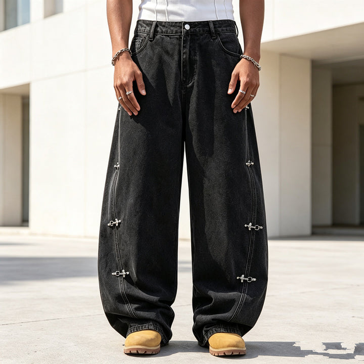 Men's Fashion Loose Fit Jeans Mune Fashion