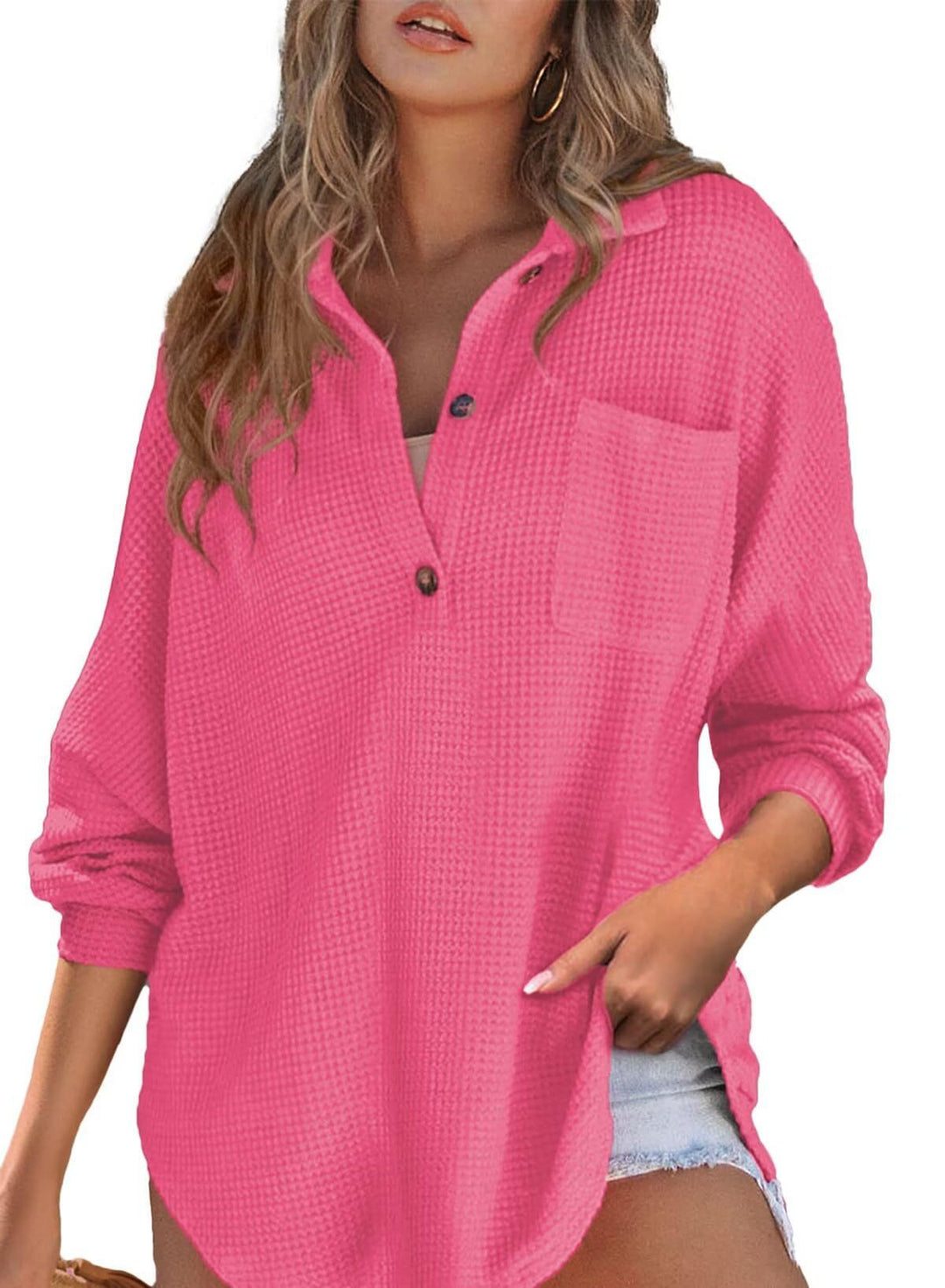 Women Casual and Comfortable Plus Size Shirt Mune Fashion
