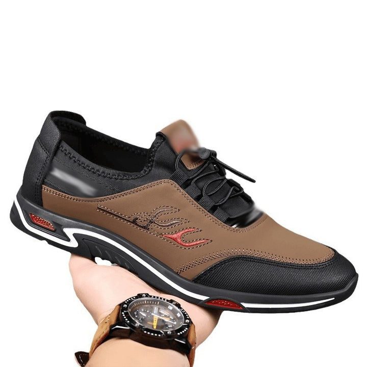 Men's Sporty Casual Sneakers with Breathable Upper Material Mune Fashion
