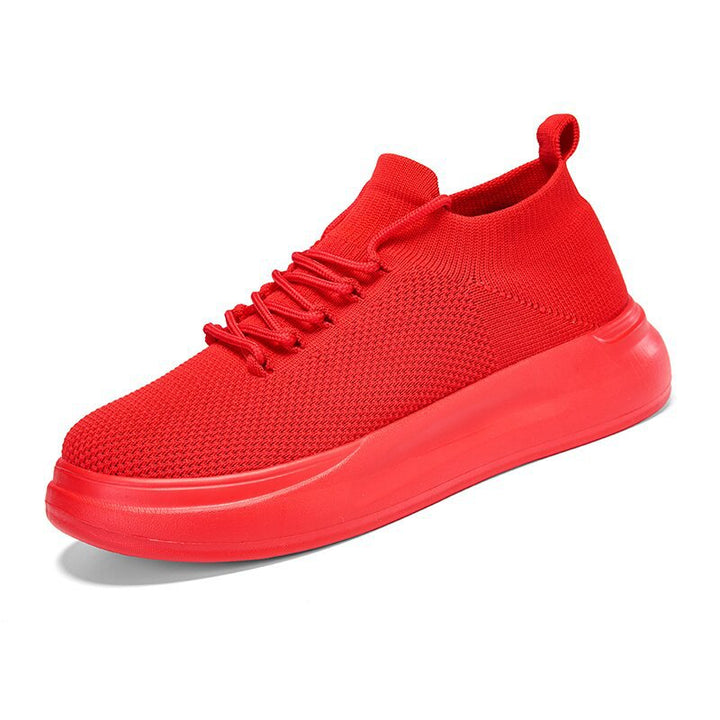 Women's nan elastic knit slip-on sneaker with viscoelastic insole and cushioning platform outsole Mune Fashion