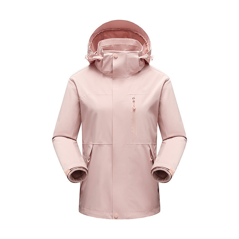 Men's Water-Repellent Winter Parka with Detachable Hood and Taped Seams Mune Fashion