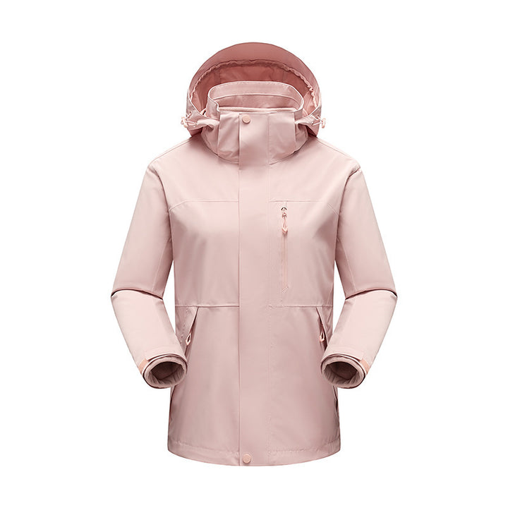 Men's Water-Repellent Winter Parka with Detachable Hood and Taped Seams Mune Fashion