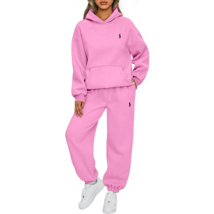 Women Casual Hoodie and Jogging Pants Set Mune Fashion