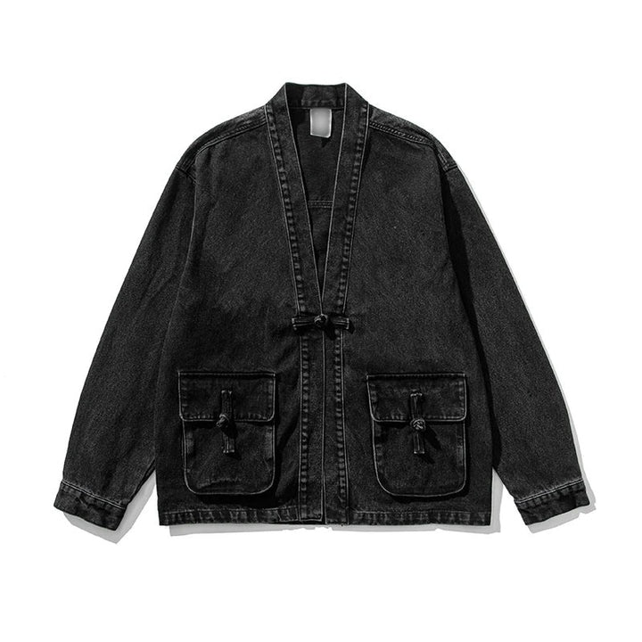 Women's Fashion Denim Jacket with Pockets